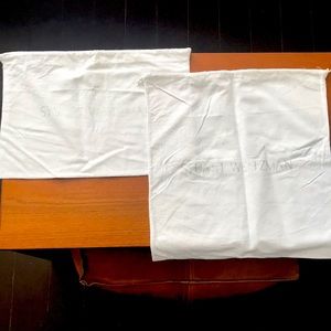 Stuart Weitzman White Shoe Bags